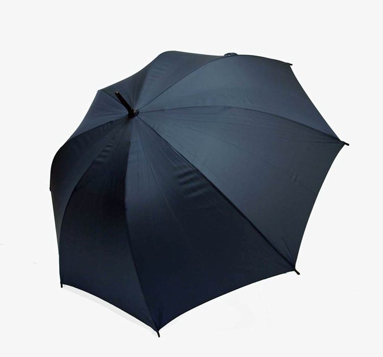 Gästeschirm "Eleganza" marineblau 120cm