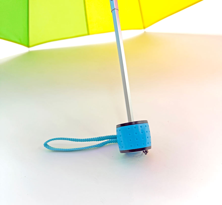 leichter handöffner Taschenschirm Regenbogen Ø97cm